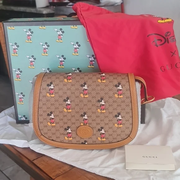 Shoulder Bag Gucci Mickey Mouse Bags Gucci Bags Gucci Disney
